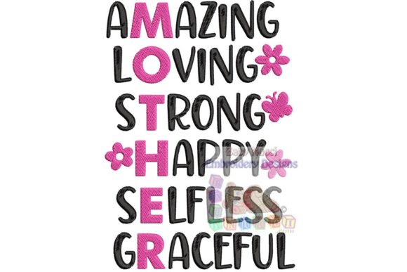 Amazing Loving Mother’s Day Phrase Review: A Practical Embroidery Design