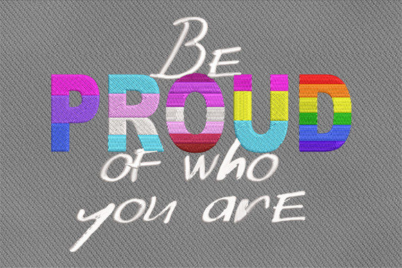 Be Proud of Who You Are Embroidery Review