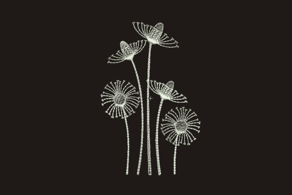 Dandelion Flowers Embroidery Review