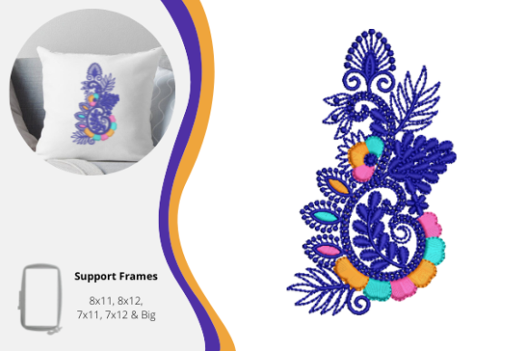Fantastic Flower: A Versatile Embroidery Design for Real Projects