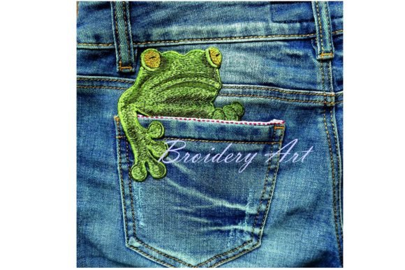 Frog Patch Embroidery Design Review for Small Business