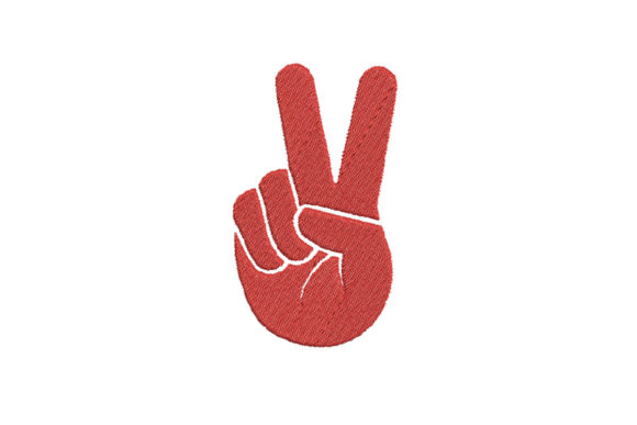Hand Gesture V Sign for Victory or Peace Review
