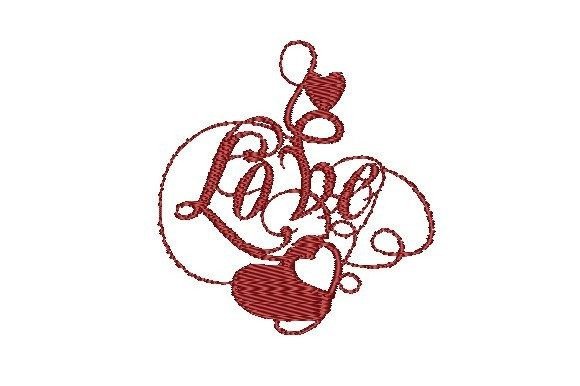 Love Script Embroidery Design Review