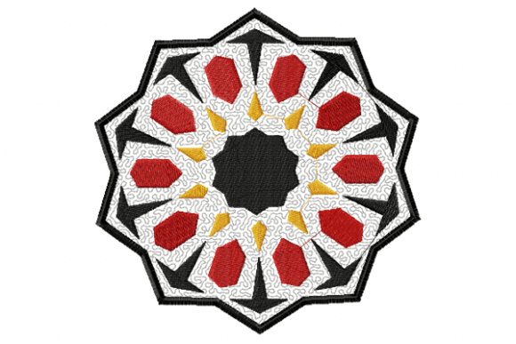 Moroccan Tiles Embroidery Design Review