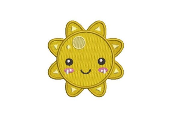 Review: Sun Kawaii Embroidery Design for Personalized Gifts