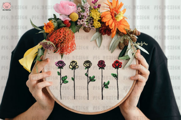 Rose Flower Set Embroidery Review