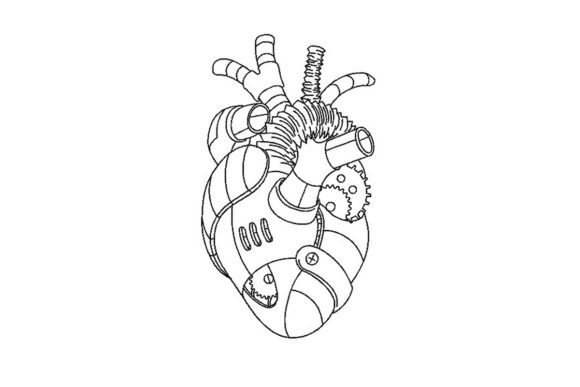 Steampunk Heart Embroidery Review for Boutique Sweatshirts