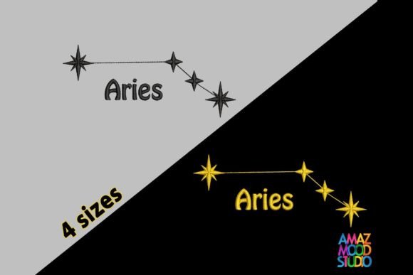 Zodiac Constellation Aries Embroidery Review